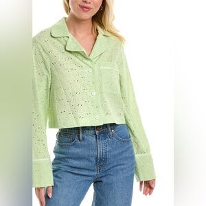 Derek Lam 10 Crosby Matcha Blouse